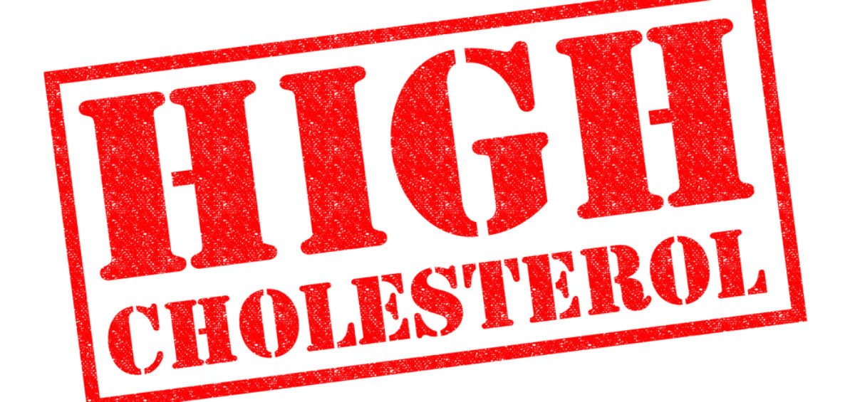 High Cholesterol in red font