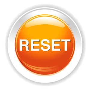 Orange reset button